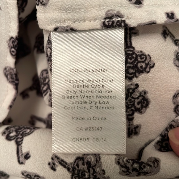 Talbots Pullover Polyester KEYS Dressy Top Small in Great Condition - Picture 10 of 16